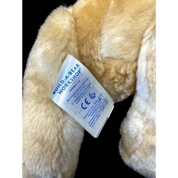 Build A Bear Workshop Bunny Rabbit Stuffed Animal Plush With Star Ears & Feet - Picture 5 of 5